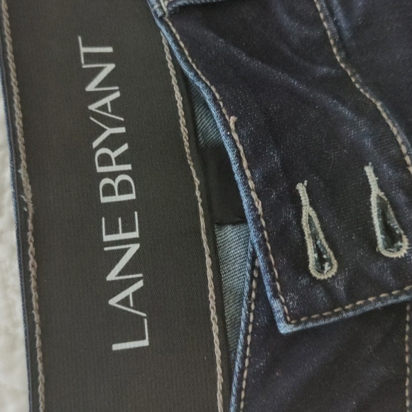 Lane Bryant Dark wash skinny Jeans - Picture 3 of 10